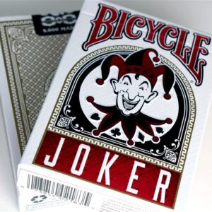 τράπουλα για πόκερ και επιτραπέζια, της bicycle, φύλλο joker