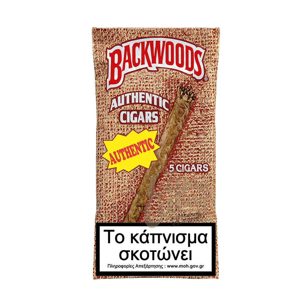 backwoods_authentic_1 Ανεξάρτητα από το ποιο Backwoods θα επιλέξετε, θα γευθείτε ένα απολαυστικό cigarillo σε προσιτή τιμή. Iδανικά για την καθημερινή σας απόλαυση!