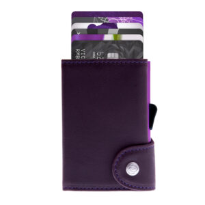 c-secure δερμάτινο πορτοφόλι για κάρτες
