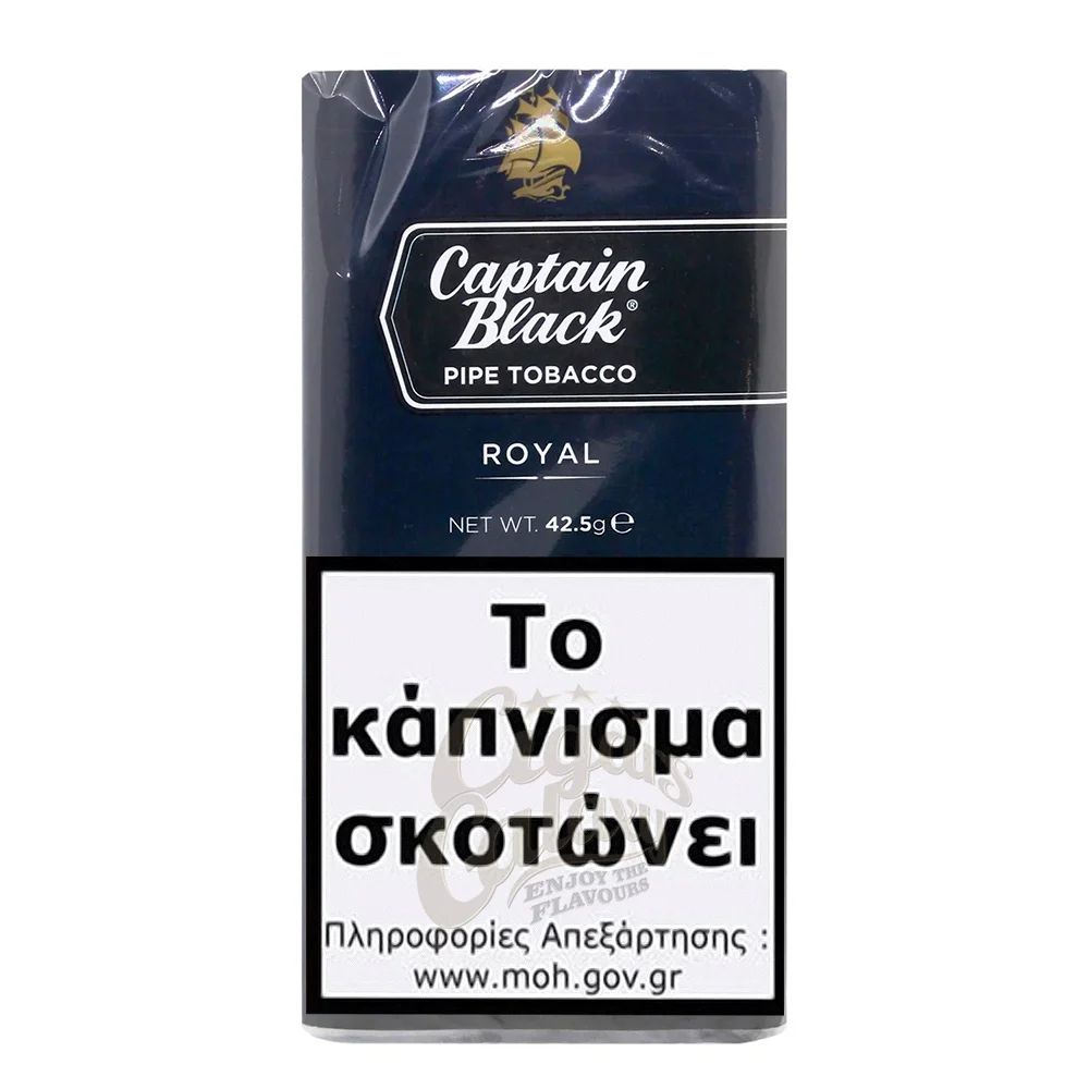 captain_black_royal_1 CAPTAIN BLACK – Royal (Blue) Καπνός Πίπας 50gr