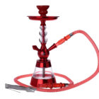 CHAMP AL MALIK – Tetouan Red Aluminum Hookah Single 35cm