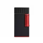 COLIBRI - Julius Αναπτήρας Διπλής Φλόγας Red-Black (LI221C)