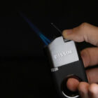 DISSIM – Inverted Silver Dual Torch Lighter