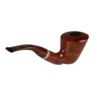 G.MINETO – Freehand 04 Brown Glossy Tobacco Pipe Colored Mouthpiece