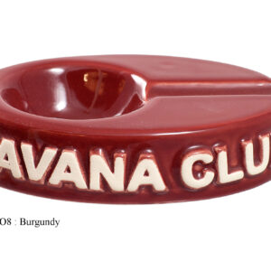 τασάκι κεραμικό για 1 πούρο havana club κόκκινο
