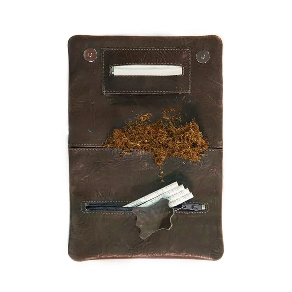 MESTANGO - Grain Δερμάτινη Θήκη Καπνού Στριφτού (Καφέ) (2012)