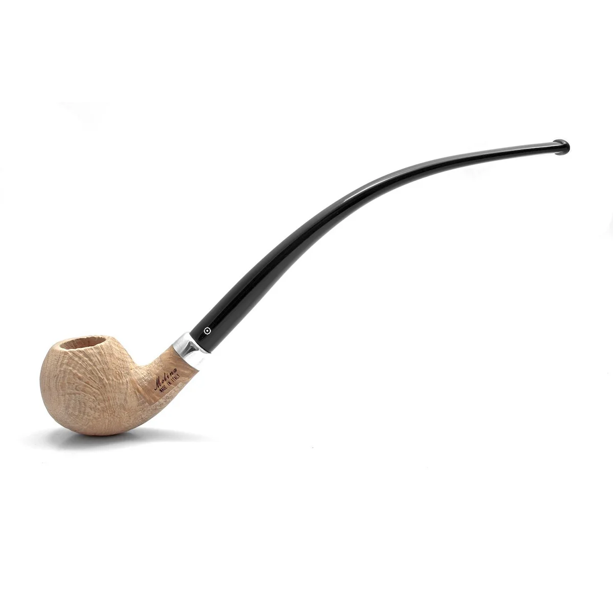Μια Ιταλίδα churchwarden με φινίρισμα αμμοβολής στο μπολ, με το φυσικό χρώμα του ξύλου από την Molina. Οικονομική χωρίς να κάνει συμβιβασμούς στην ποιότητα.
