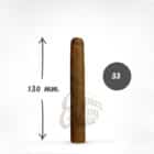 Brevas cigarillos πουράκια Ονδούρας, μήκος 130 χιλιοστά, διάμετρος 33 χιλιοστά