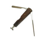 Metallic Pipe Tool with Wood Coating (TK8WL)