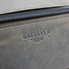 Peat Pipe Bag 2 δερμάτινη θήκη πίπας καπνού, με φερμουάρ, καφέ χρώμα