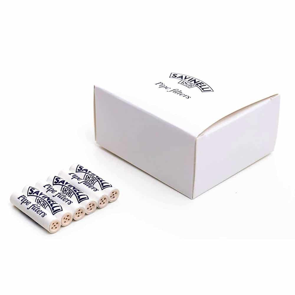 SAVINELLI – Charcoal Pipe Filters 9mm (35 pcs)