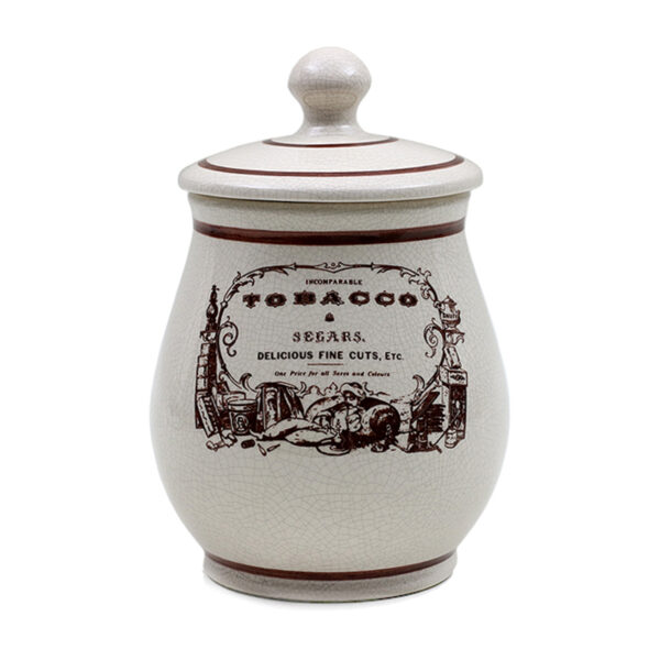 SAVINELLI – Ceramic Pipe Tobacco Vintage Jar (V1005)