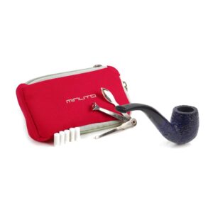 ξύλινη πίπα καπνού savinelli, μπλε