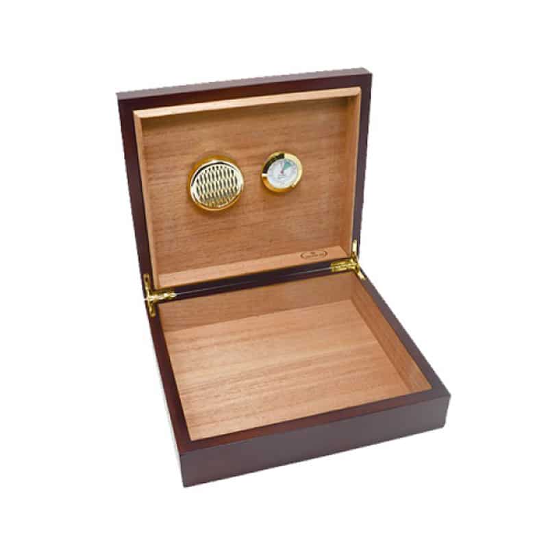 Sikarlan humidor υγραντήρας πούρων ξύλινος καφέ