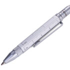 στυλό μεταλλικός troika με ενσωματωμένο χάρακα