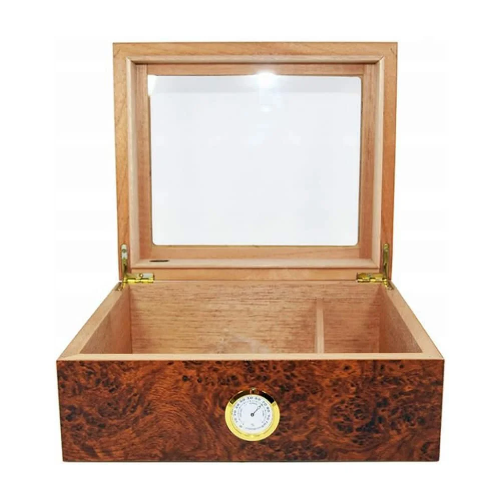 GRAND VALUE - Ξύλινος Υγραντήρας / Humidor για 25-40 Πούρα (VG5152Β)