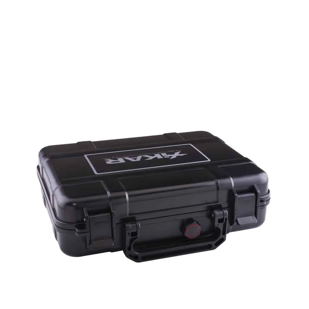 Xi 225 Υγραντήρας πούρων Humidor Ταξιδίου για 25 Πούρα βαλίτσα μαύρο χρώμα