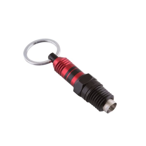 11mm Spark Plug Punch Πουροκόπτης μαύρο-κόκκινο χρώμα με κρίκο μπρελόκ για κλειδιά