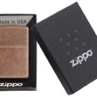 zippo antique copper αναπτήρας