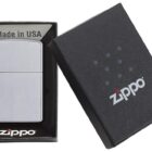 zippo αναπτήρας classic satin chrome