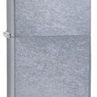 zippo αναπτήρας brushed chrome vintage
