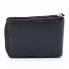 Black Leather Wallet (1-75410010), μαύρο δερμάτινο πορτοφόλι