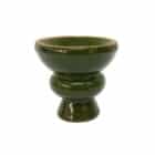 Hookah Ceramic Base in Different Colors, κεραμική βάση ναργιλέ σε διάφορα χρώματα, πράσινο χρώμα