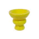 Hookah Ceramic Base in Different Colors, κεραμική βάση ναργιλέ σε διάφορα χρώματα, κίτρινο χρώμα