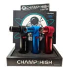Champ High Quad Table Jet Torch Lighter in 4 Colors (40-407-012)