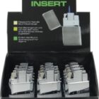 Jetflame Zippo Insert (0131005), αναπτήρας αντιανεμικός, μεταλλικός, ασημένιος