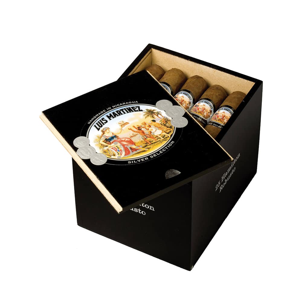 Hamilton Robusto, πούρο ρομπούστο μέσα σε ξύλινο μαύρο κουτί για πούρα