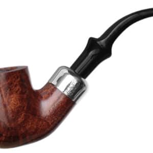 System Standard Smooth (301) P-Lip (9mm) Tobacco Pipe, πίπα καπνού ξύλινη, καφέ χρώμα, λεία