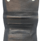 Θήκη στριφτού Ontario Veraman No4 PU Leather από την Rollit, δερμάτινη, μαύρη, με φερμουάρ