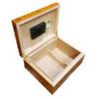SIKARLAN – Wooden Humidor Natural for 40-50 Cigars (0205)