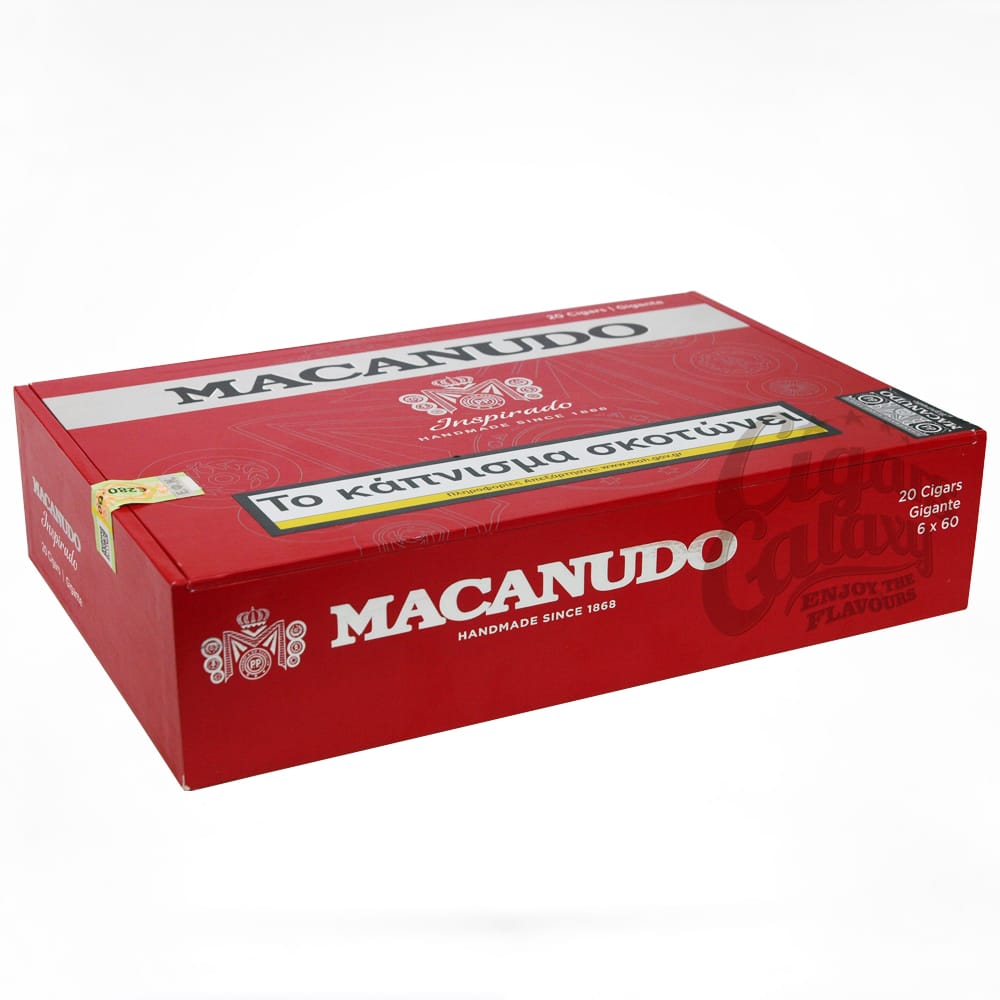 MACANUDO - Inspirado Red Gigante, cigarbox