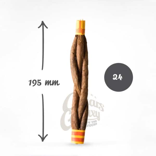 original krumme virginia cigarren πούρο Δομινικανής Δημοκρατίας, τρία πούρα πλεγμένα μαζί
