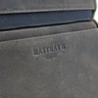 Peat Pipe Bag 2 δερμάτινη θήκη πίπας καπνού, με φερμουάρ, μαύρο χρώμα