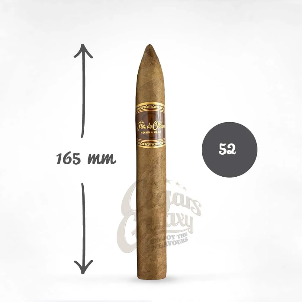 Flor de Oliva - Torpedo Το Flor de Oliva Torpedo είναι ένα υπέροχο χειροποίητο πούρο που μόλις το ανάψετε, εμφανίζονται γήινες και "ξύλινες" νότες όπως επίσης και νότες πιπεριού.