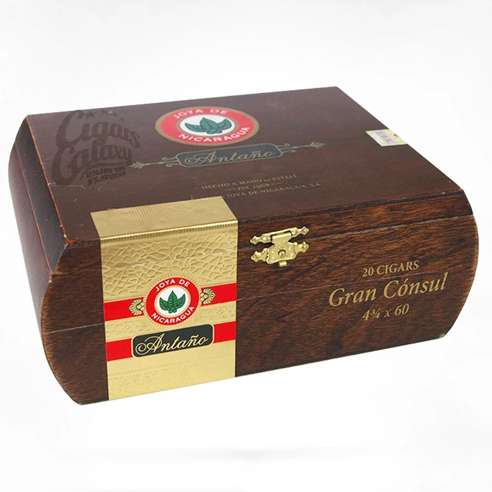 Gran Reserva Antano 1970 Gran Consul πούρο Νικαράγουας ξύλινο κουτί πούρων καφέ
