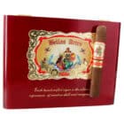 Bellas Artes Robusto Extra πούρο ρομπούστο Νικαράγουας πάνω στο ξύλινο κόκκινο κουτί τους