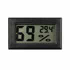 Ηλεκτρονικό Υγρόμετρο / Θερμόμετρο (4333) με ψηφιακή οθόνη μαύρο χρώμα