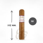 To Villa Dominicana Short Robusto είναι τυλιγμένο στο χέρι στον Άγιο Δομίνικο με τα διάσημα Equadorian Connecticut Seed wrapper.