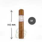 To Villa Dominicana Short Robusto είναι τυλιγμένο στο χέρι στον Άγιο Δομίνικο με τα διάσημα Equadorian Connecticut Seed wrapper.