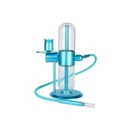 360 Degrees Rotating Glass Gravity Hookah Bong Ναργιλές Μπλε γυάλινος