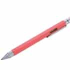 Construction Στυλό με χάρακα-μέτρο σε κοραλλί ροζ χρώμα