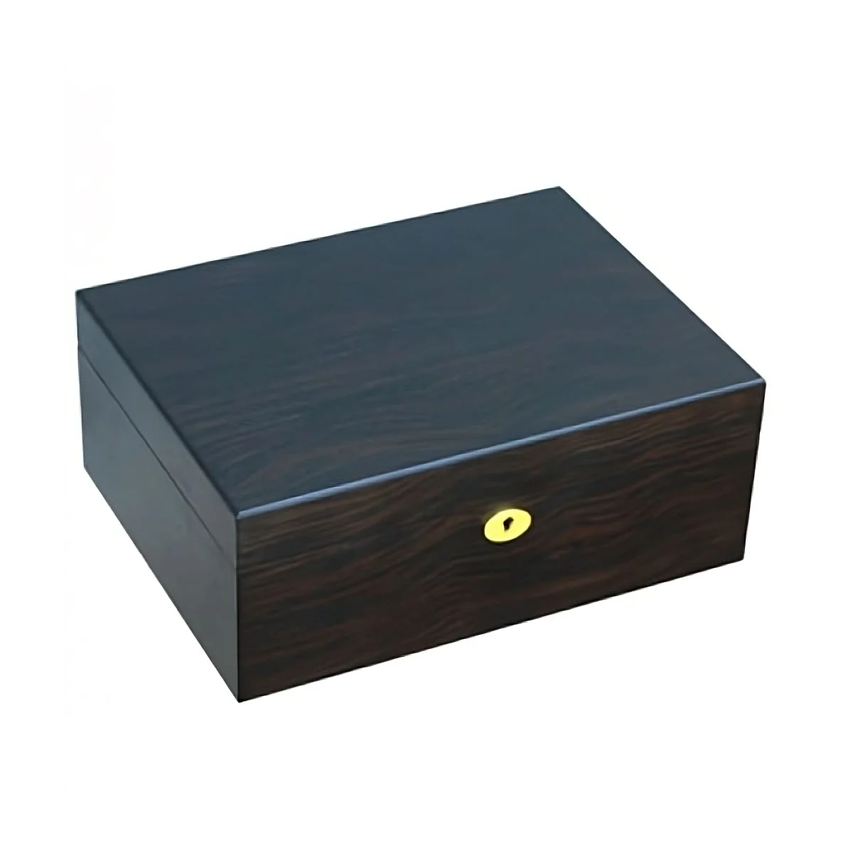 humidor-1418-er_1 Ξύλινος Humidor / Υγραντήρας Καφέ 50 πούρων κλειστός