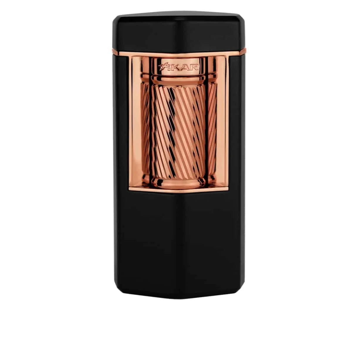 XIKAR Meridian Rose Gold Triple Jet Flame Lighter Αναπτήρας Meridian Rose Gold Triple Jet Flame Lighter Αναπτήρας μαύρος βουτανίου επαναγεμιζόμενος