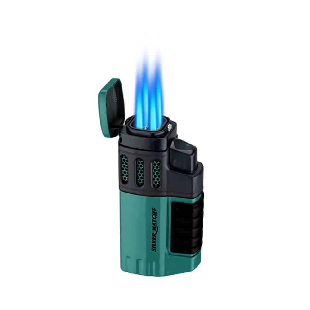SILVER MATCH – Quad Torch Αναπτήρας με Punch σε 4 χρώματα (40674352), αντιανεμικός