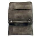 Olive PU Leather Θήκη Καπνού Δερμάτινη για πίπα ανοιχτή