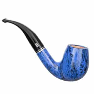 CHACOM - Atlas Blue 851 Πίπα Καπνού (9mm) μπλε χρώμα ξύλινη